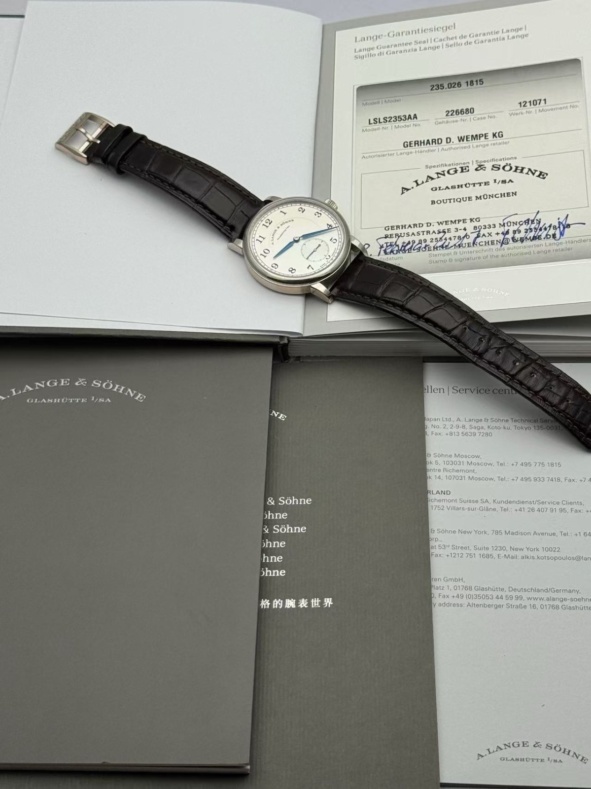 A. Lange & Sohne 1815