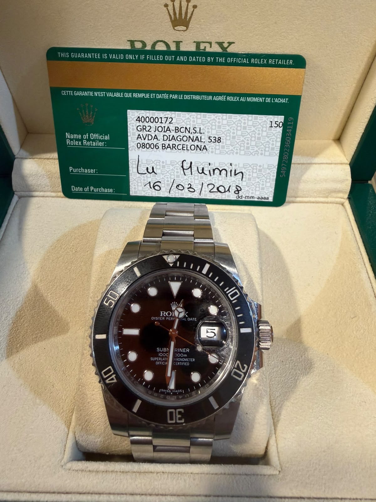 Rolex Submariner Date