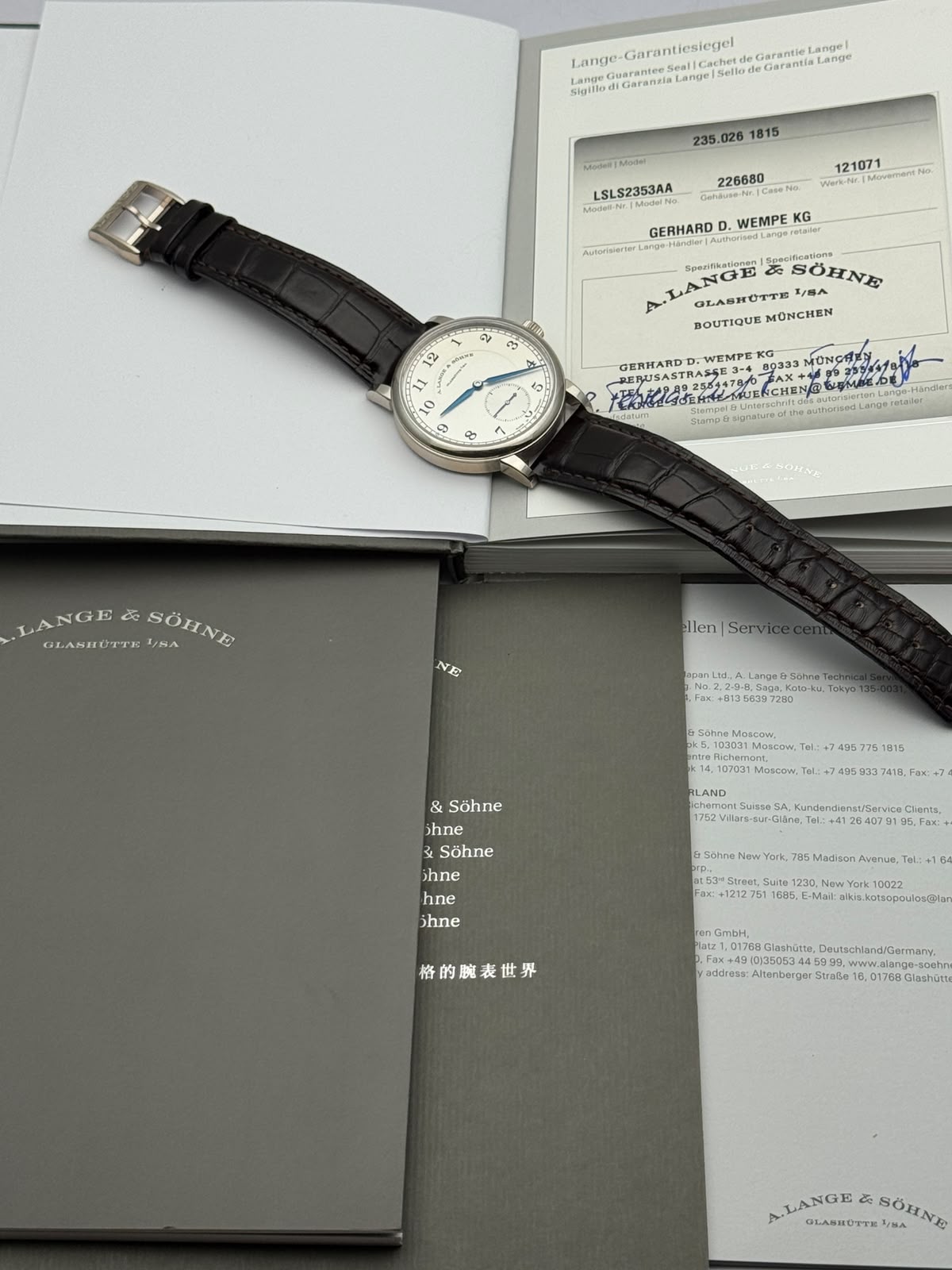 A. Lange & Sohne