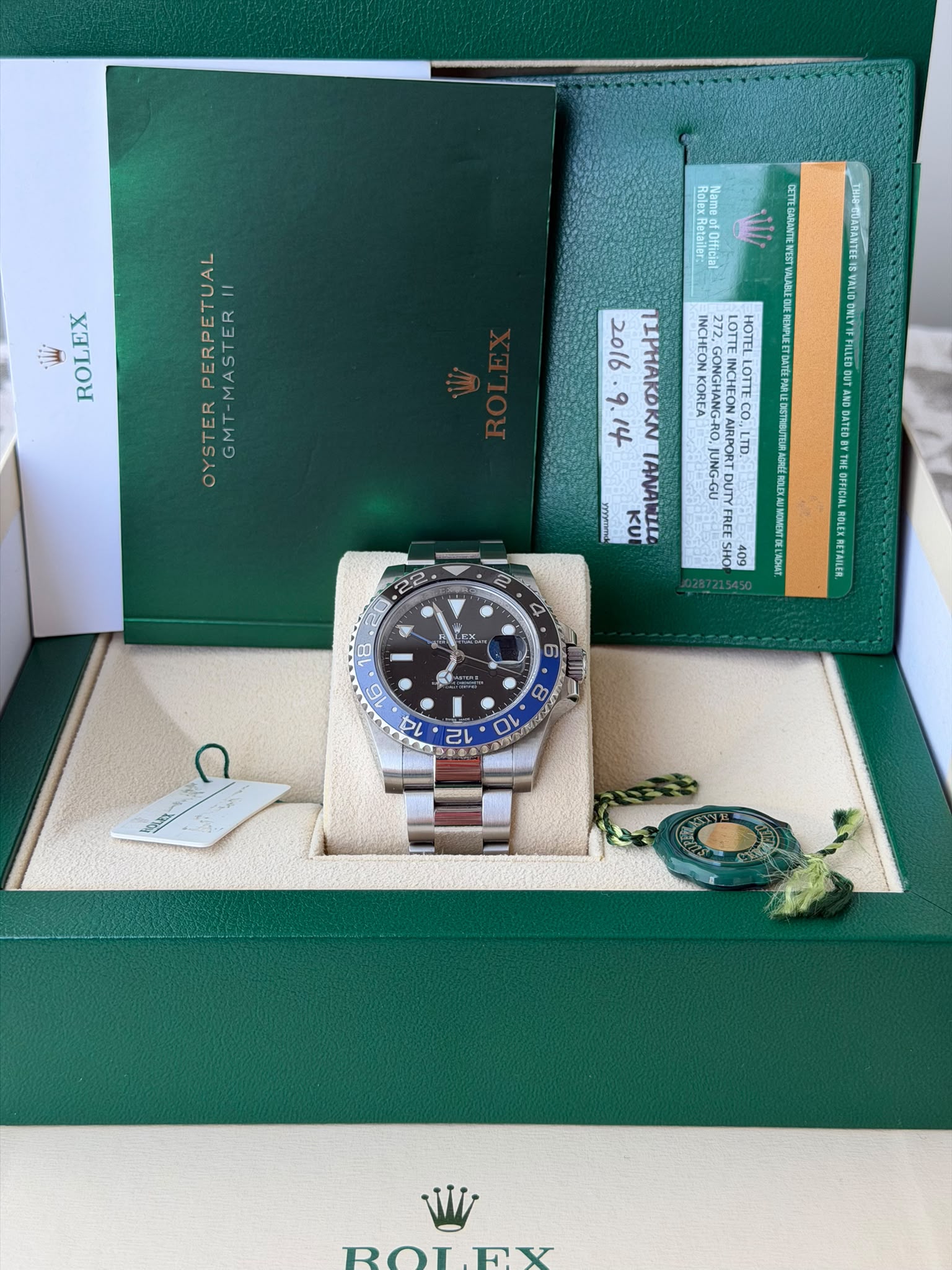 Rolex Gmt-master Ii