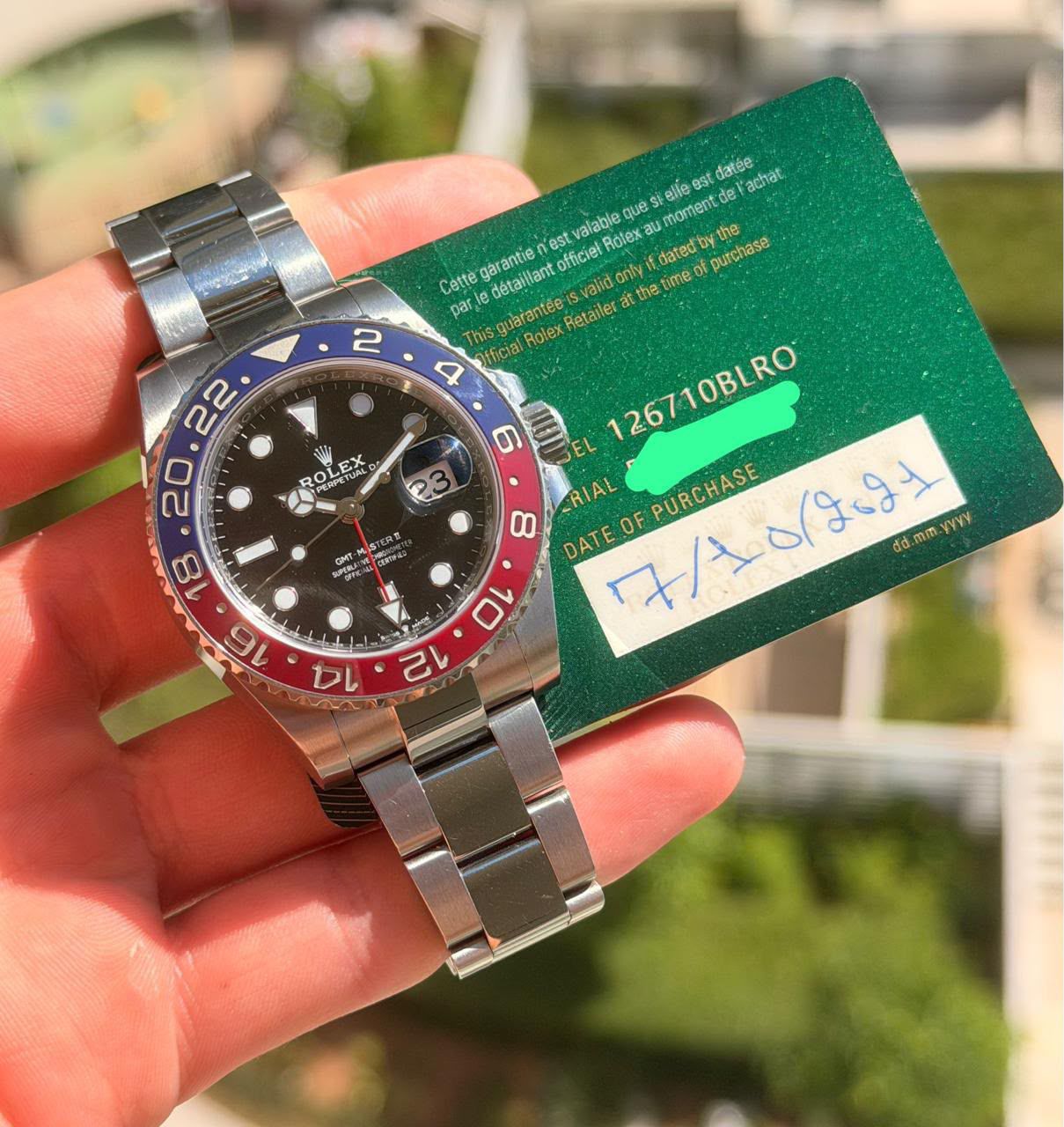 Rolex Gmt-master Ii