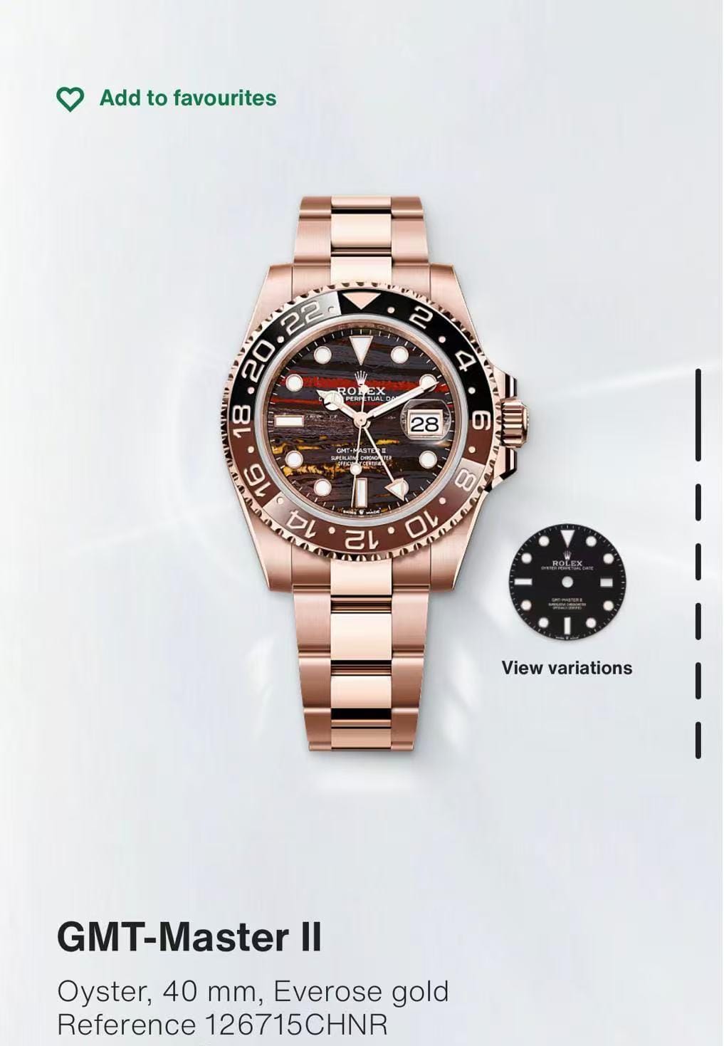 Rolex Gmt-master Ii