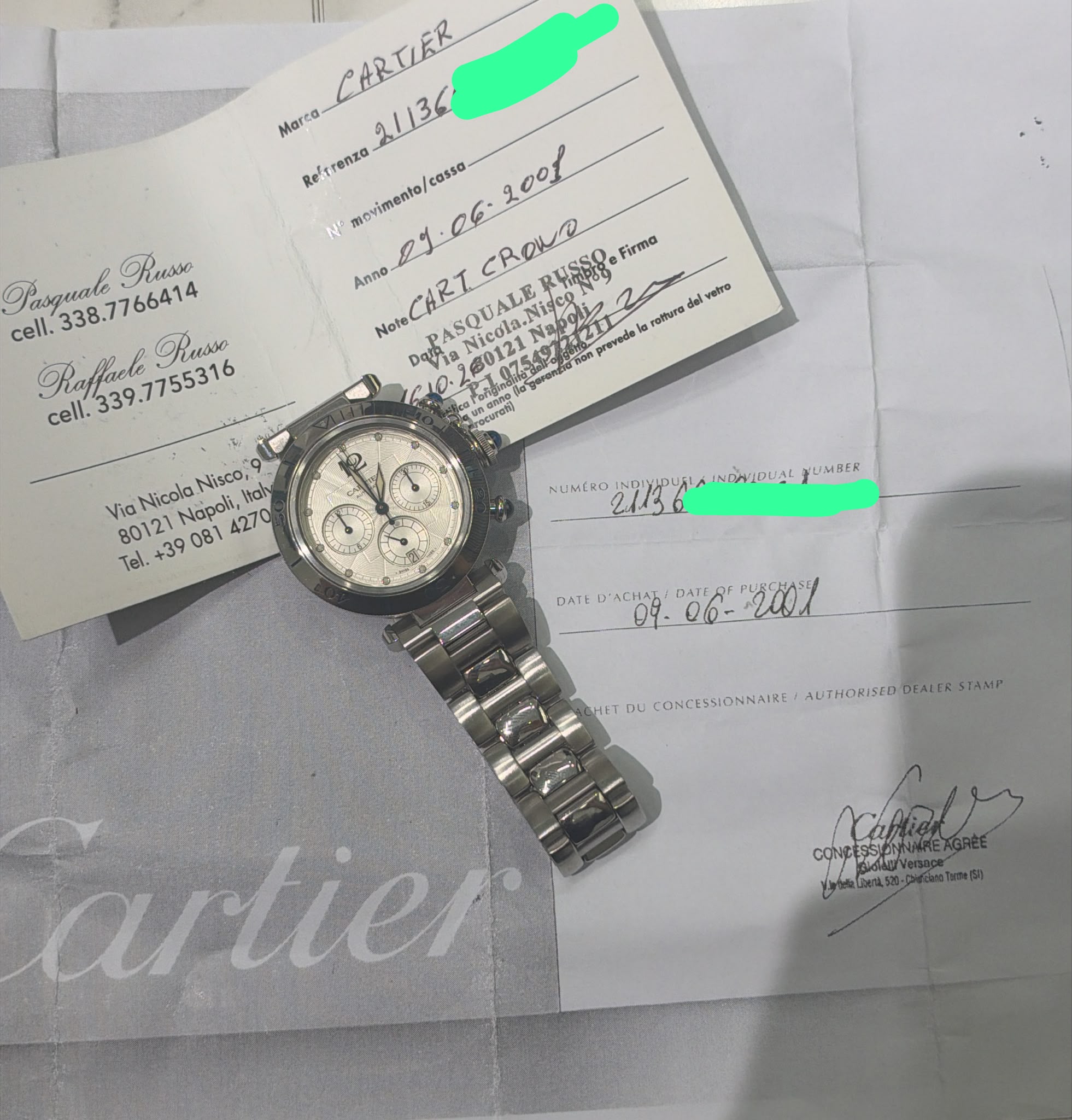 Cartier Pasha