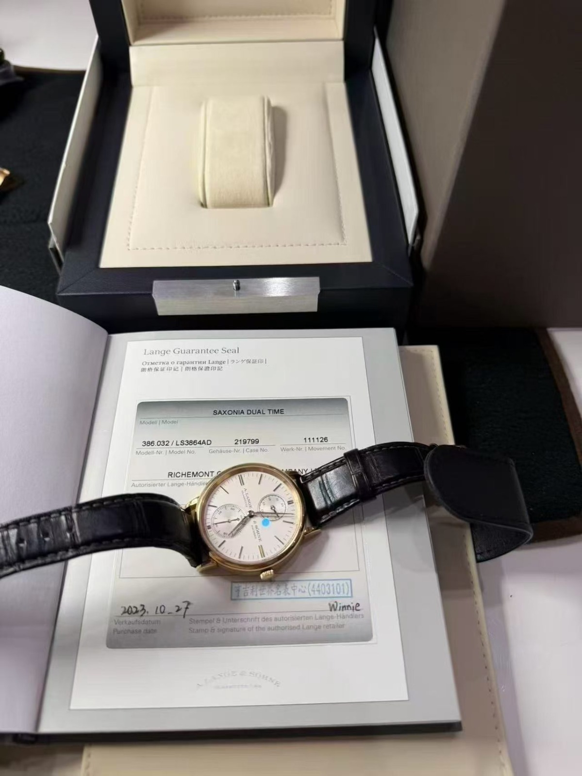 A. Lange & Sohne Saxonia