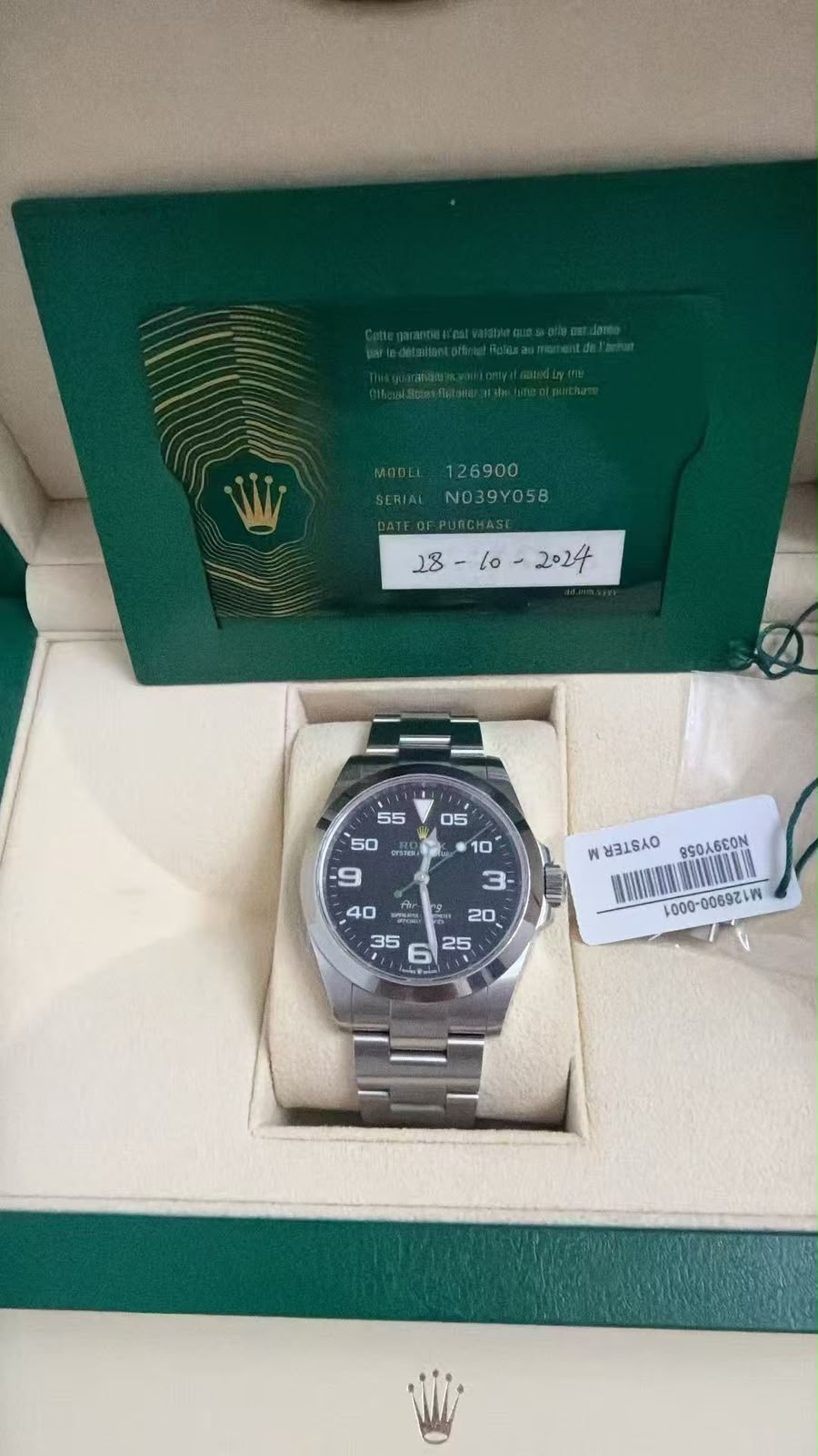 Rolex Air-king